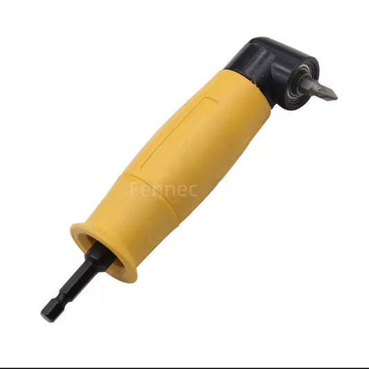 Hexagonal 1/4” 90° Extended Corner Tool Right Angle attachment