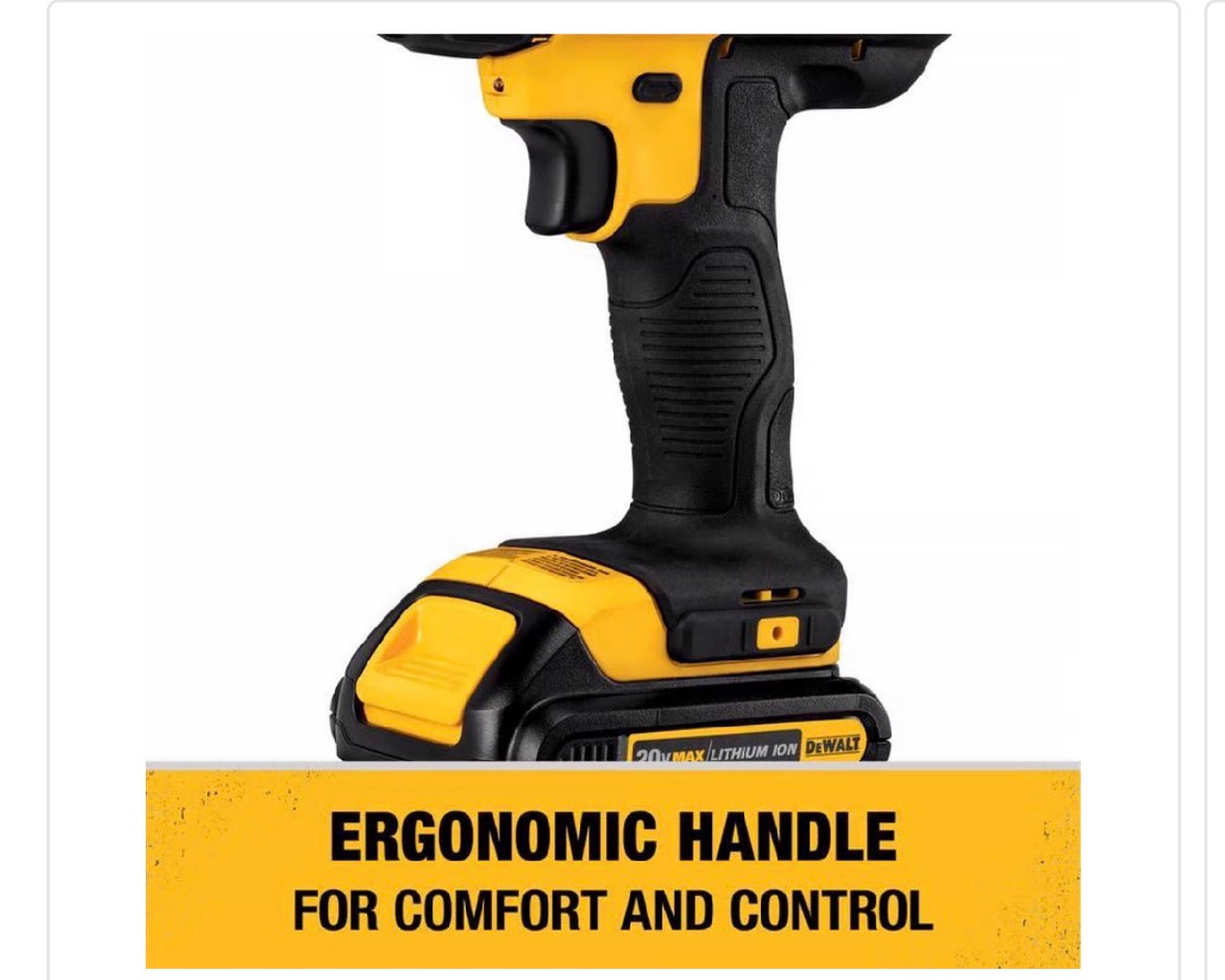 DeWalt 20V MAX compact drill/driver and impact driver kit